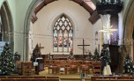 Christmas Tree Festival in Chancel